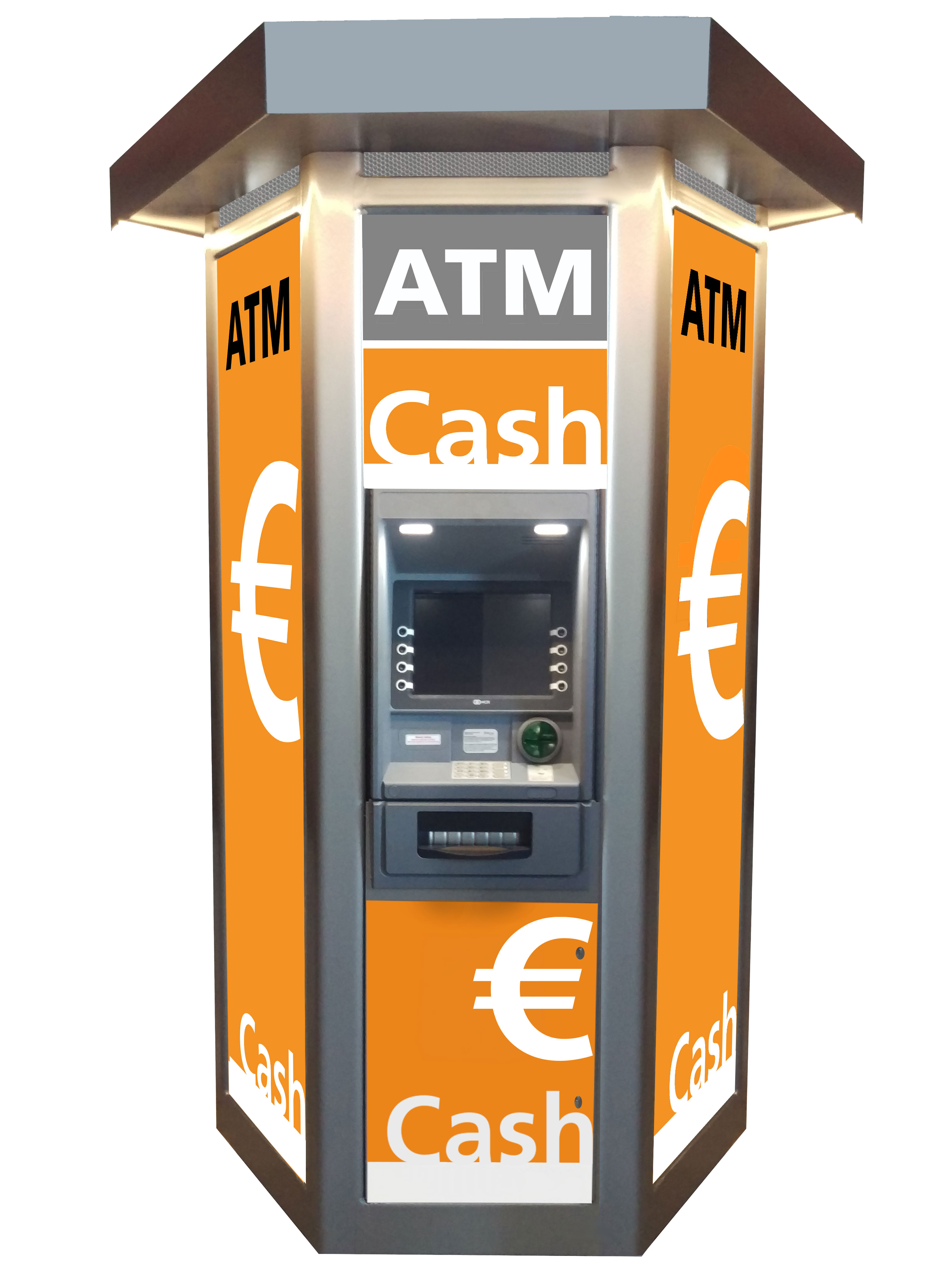 Geldautomaten-Kiosk für den Außenbereich